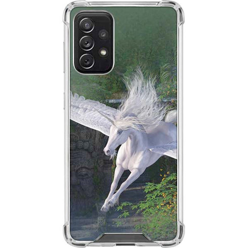 Laurie Prindle Soaring Pegasus Galaxy A72 5G Clear Case